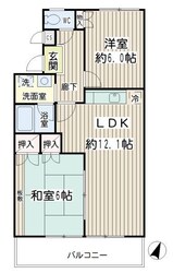 グリーンハイツの物件間取画像